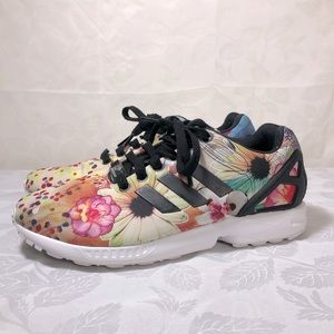 Adidas ZX Flux Torsion Size 7.5 The Farm Floral Rio Botanical Shoes RARE S78976